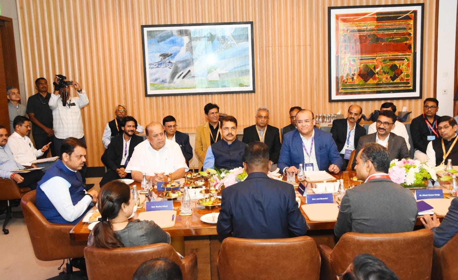 Group photo with delegates
